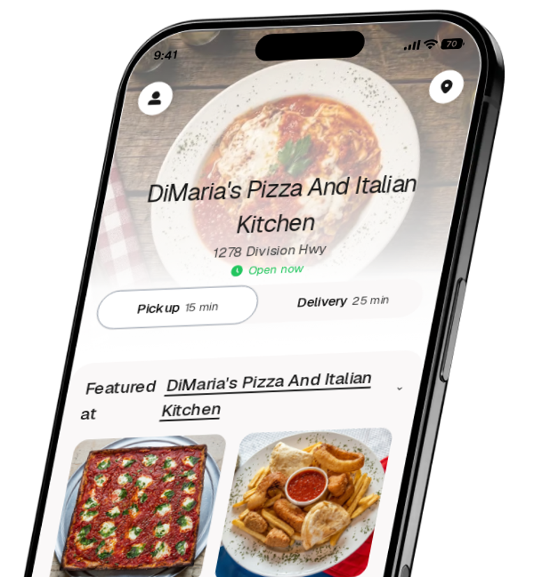 DiMaria's Pizza And Italian Kitchen app preview