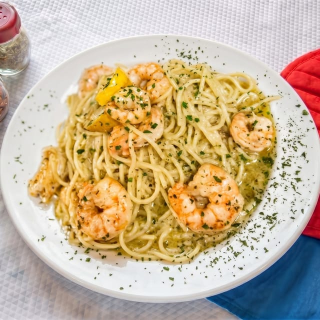 Shrimp Scampi.