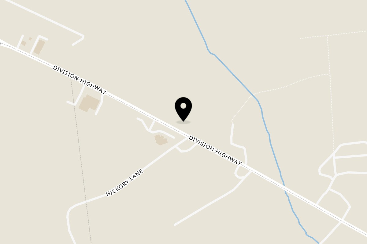 Map showing the location of DiMaria's Pizza And Italian Kitchen on 1278 Division Hwy in Ephrata